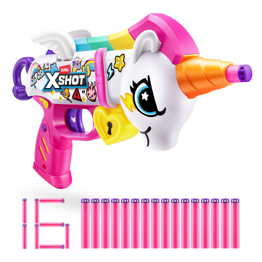 Zuru X-Shot - Blastercorn Foam Dart Toy with 16 Darts