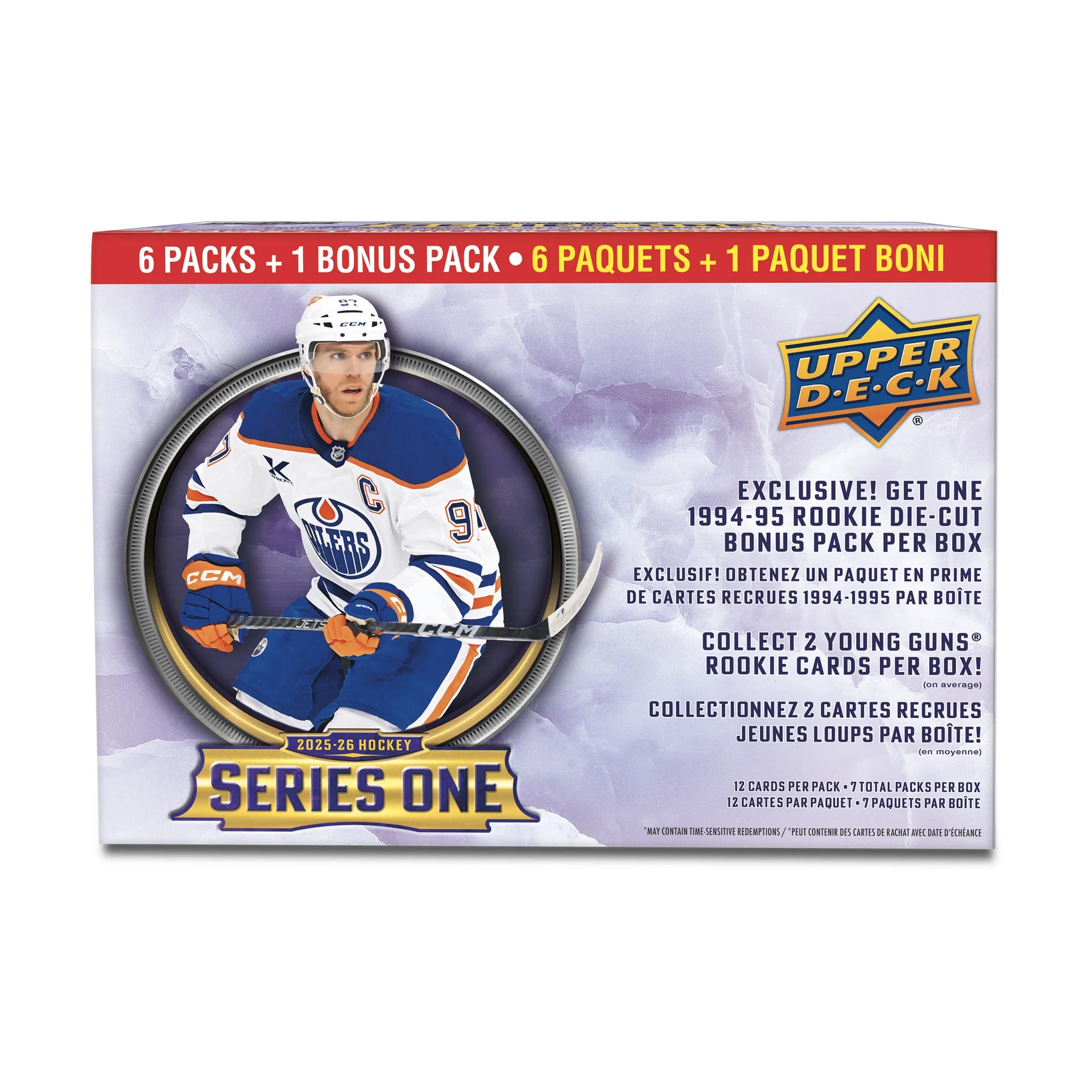 Upper Deck 2025/2026 Series 1 - NHL Hockey Cards - Mega Box